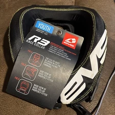 Youth Race Collar EVS Sports R3 Race Collar (Black) | New w/Tags!!!