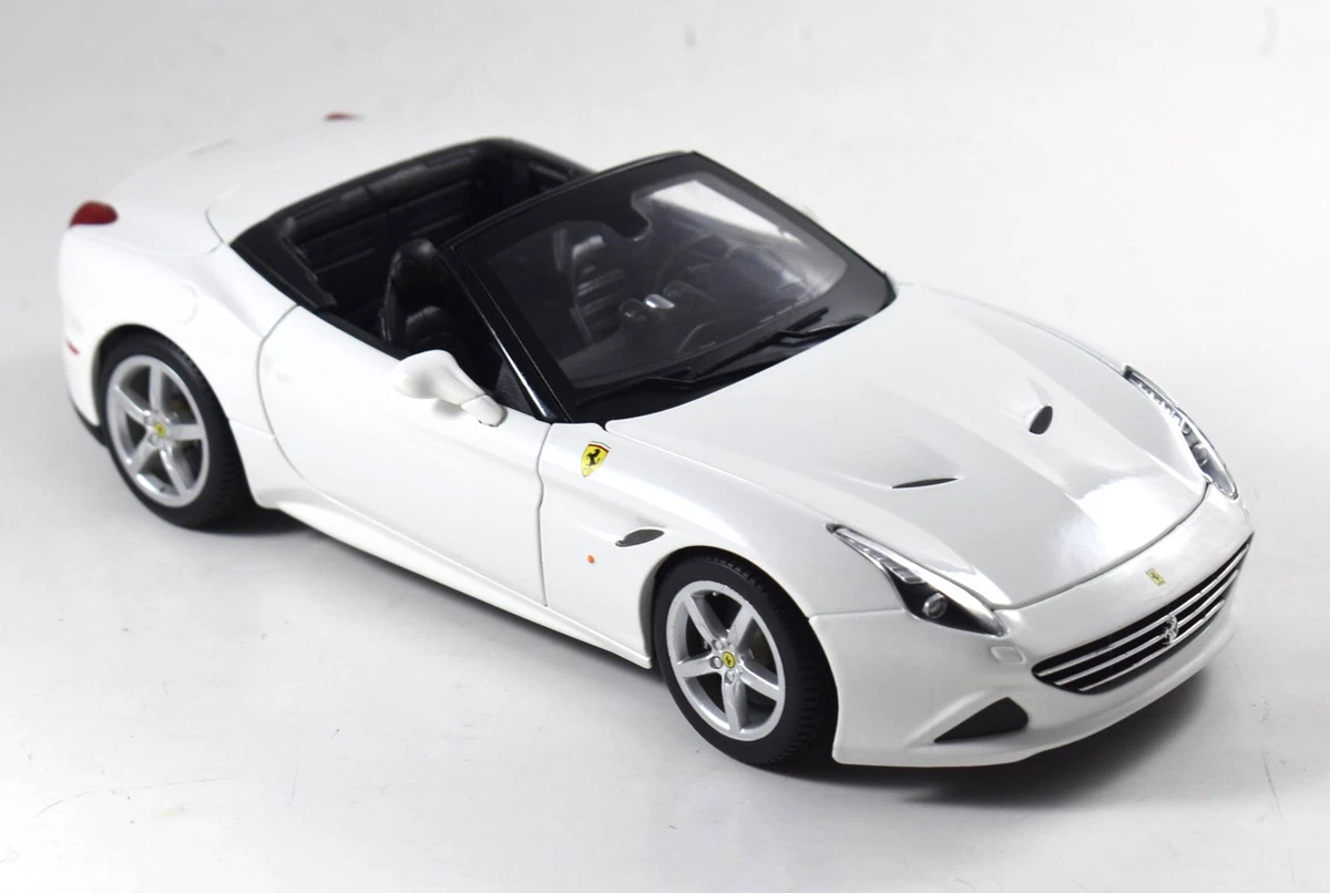 Maisto Ferrari California T White Convertible 2010s 1/18 Diecast Loose No Box