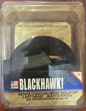Blackhawk Serpa Concealment Holster Left Hand #6, Sig 220/226/228/229 w/ or w/o