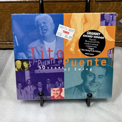#ad Tito Puente 50 Years Of Swing 3 CD Box Set 1997 RMM Records $14.98