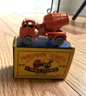 Matchbox Moko Lesney #26 Foden Ready Mix Concrete Truck w/Original Type A Box