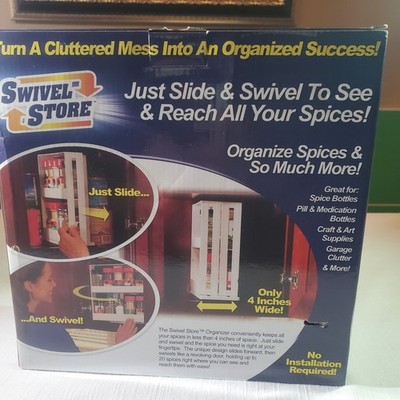 Brand New Swivel Store Organizer Spice Rack Storage System As Seen on TV!!