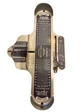 Vtg. Genuine Brannock Device Women's Shoe Sizer Width Arch Foot Measurement Tool