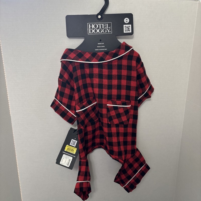 HotelDoggy M Plaid Pajamas