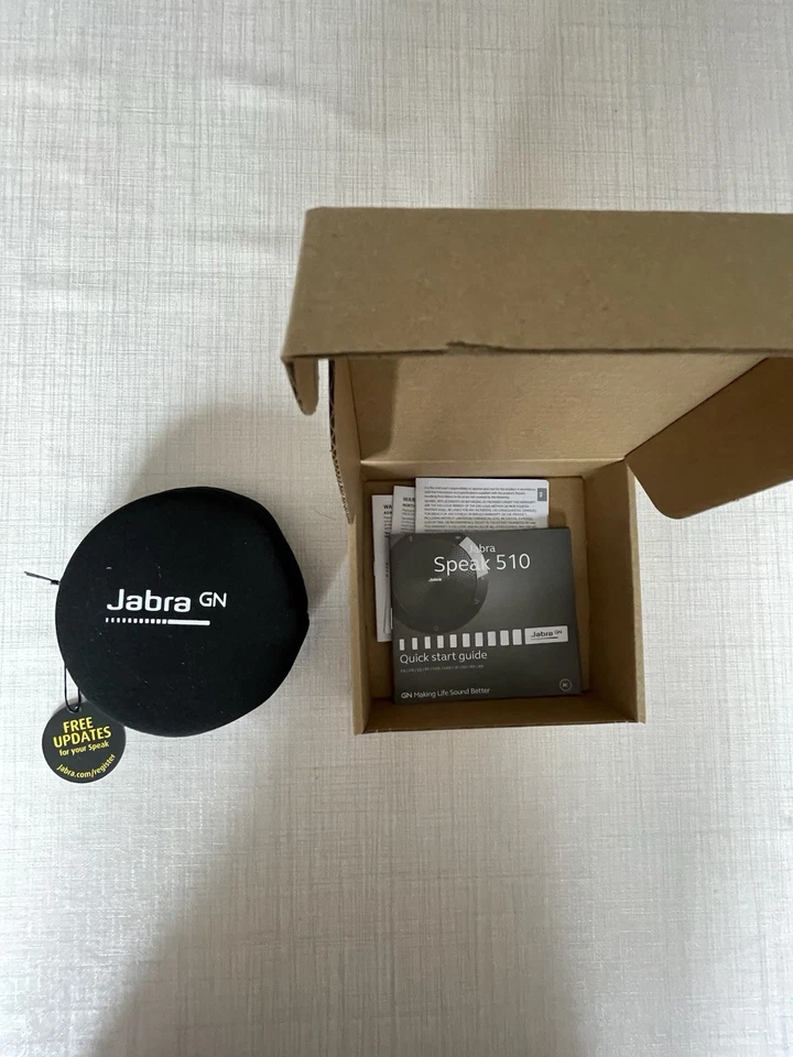 Jabra Speak 510 UC Conferenza USB/Bluetooth Microfono Vivavoce per Meeting - Immagine 2 di 4