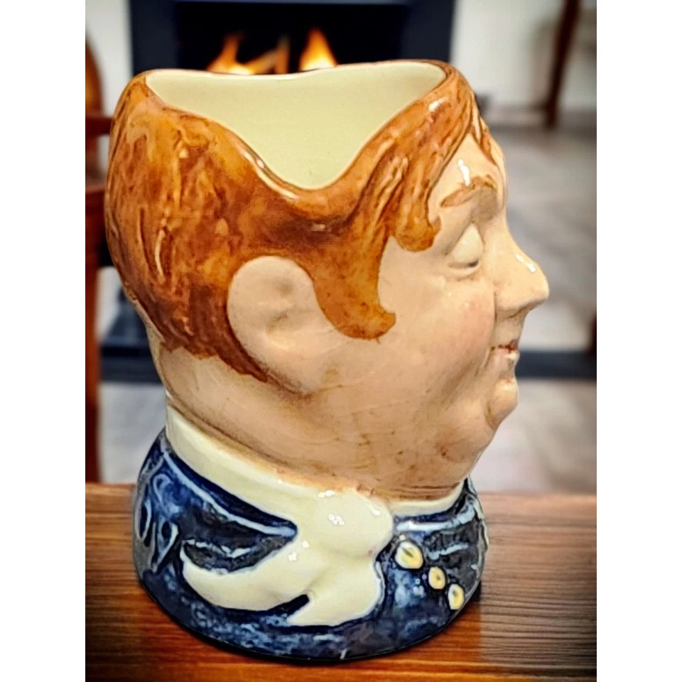 Jarra Royal Doulton Toby Fat Boy Hecha en Inglaterra 1945 Foto 4 de 4