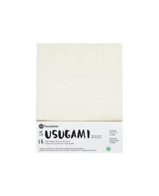 Yasutomo Usugami Paper, Size 8 1/2'' x 11'', 30 Sheets, Arts and Crafts Supplies