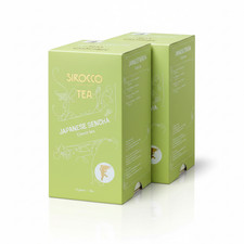 Sirocco Bio Tee Japanese Sencha Grüner Tee 2 x 20 Sachets - aus Japan