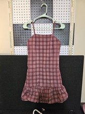 Madden NYC Plaid Spaghetti Strap Dress Size XL 90s Y2k Prep Cottagecore 
