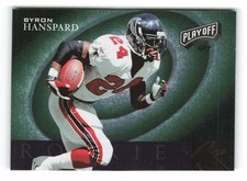 1997 Playoff Zone Byron Hanspard Rookies #6 Atlanta Falcons