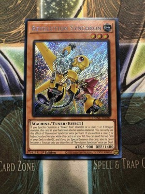 *** REVOLUTION SYNCHRON *** 1ST EDITION SECRET RARE DUNE-EN002 NM YUGIOH!