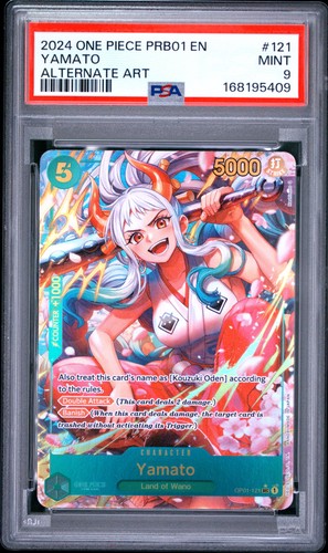Yamato (Alternate Art) graded PSA 9 for sale on eBay