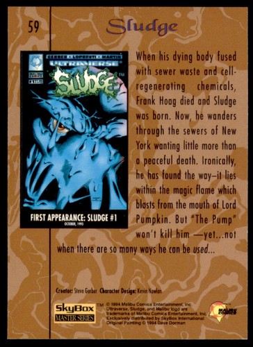 Ultraverse Skybox Master Series 1994 lodo #59 - Imagen 2 de 2