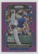 2022 Panini Prizm Tier II Purple Prizm Manuel Rodriguez #153 14jr