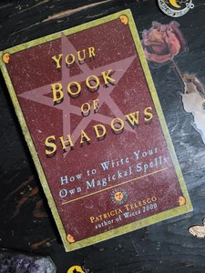 Your Book of Shadows Telesco - Vintage Witchcraft Spells Wiccan Paperback Book