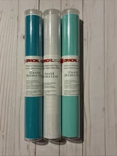 Oracal 651 Vinyl Rolls & Transfer Tape MT80P 12 X5’ NEW LOT Of 3
