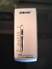 Sony Walkman SRF-S54 FM Stereo Mega Bass,  Top, wie neu. Silber