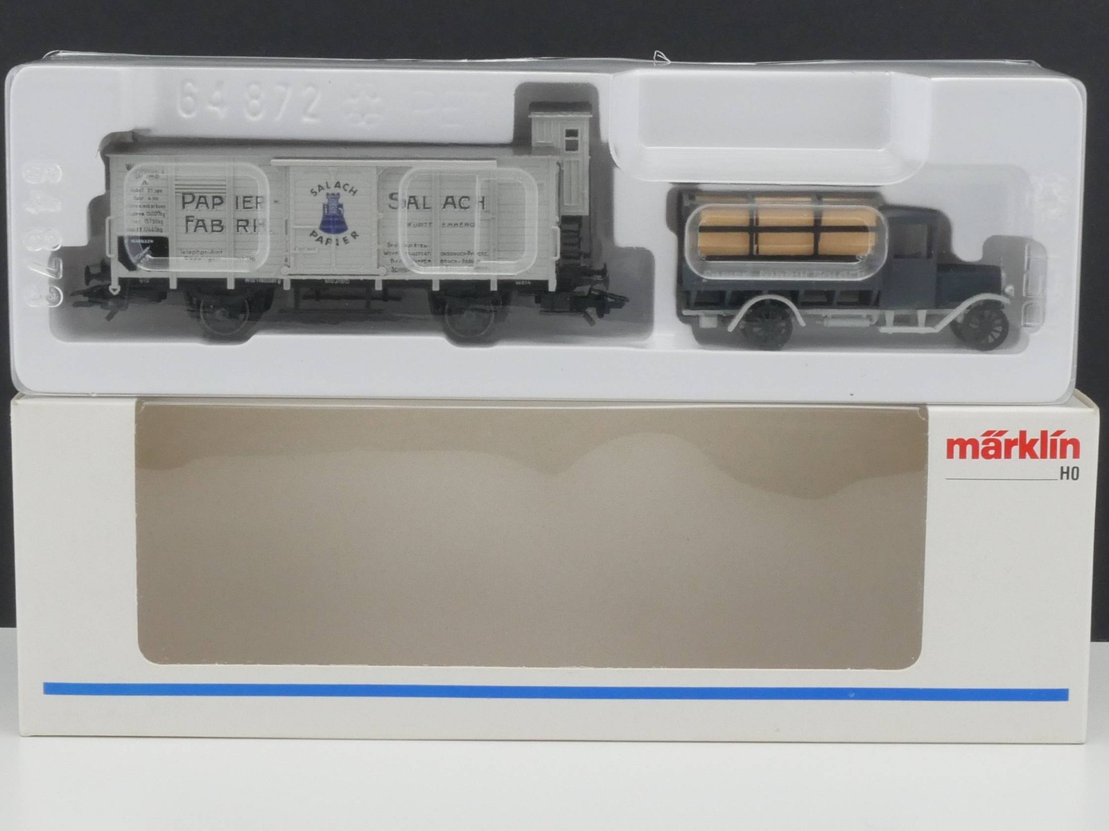 Märklin 48096 Museum Car 1996 Paper Factory Salach K.W.St.E Mint! OVP 1701-