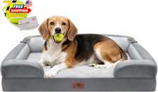 Orthopedic Dog Beds for Large Medium Dogs Big Waterproof Memory Foam Pet Couch