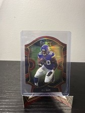 2020 Panini Select - Concourse C.J. Ham #37 Red Prizm Die-Cut (RC)