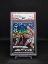 2024-25 Mosaic Montage Tidjane Salaun Fast Break Prizm Rookie PSA 10 POP 1