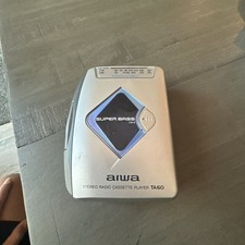 Aiwa HS-TA60 Stereo Radio Cassette Player with Super Bass