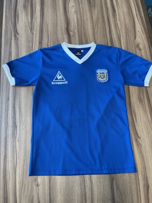ARGENTINA 1986 Away Retro Shirt -- Diego MARADONA #10 Fifa World