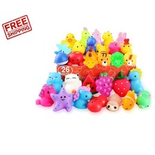 26-Pack Kawaii Mochi Squishy Toys - Adorable Stress Relievers for All Ages