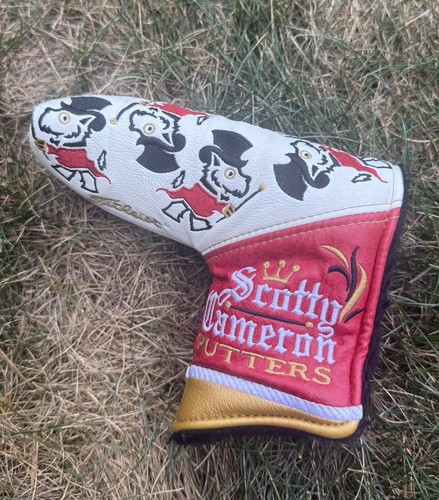 Scotty Cameron 2016 British Open Sir Scotty Dog Putter Headcover Scotch Theme