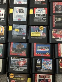 Sega Genesis Model 2 Console Bundle with 2 Controllers & 31 Games/Cables