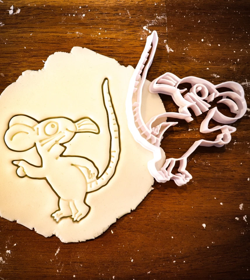 Grüffelo Ausstechform Ausstecher Backform Eule Schlange Fuchs Kind Maus Set - Bild 4 von 4