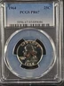 1964 U.S. Washington silver Quarter $1/4 - Proof 67 PR67 (PCGS) stk#9686