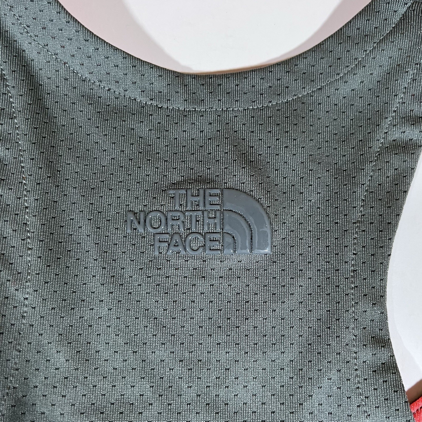 The North Face Racerback Grey Pink Tank Top Shirt Women's Size Medium thumbnail 8