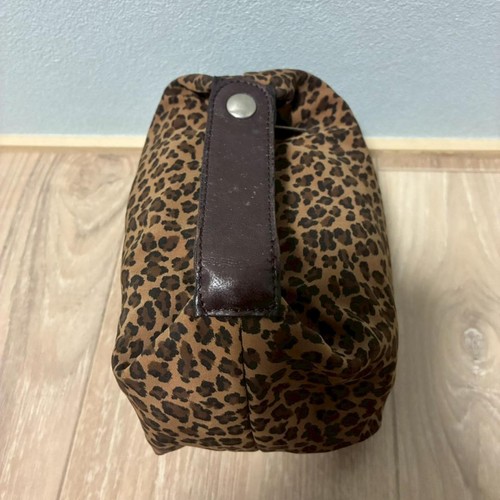 Bottega Veneta Leopard Nylon Mini Pouch Micro Bag Y2K Archivio Autore dal Giappone - Foto 6 di 24