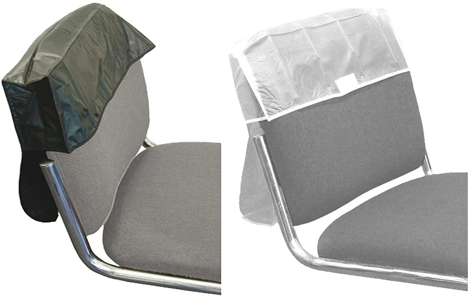 GLAMSA hairdressing PVC chair back covers Keeps chair clean Salon 16" 18" 20"22"