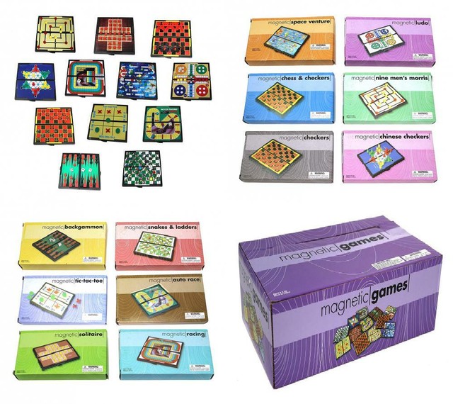 Mini Board Games Set Of 12 Individually Packaged Travel