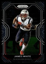 2020 Panini Prizm #21 James White New England Patriots - Nice Card!