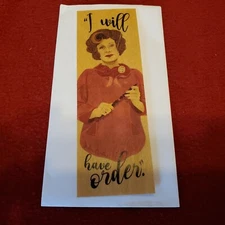 The Wizarding Trunk  Harry Potter Wood Bookmark Professor Dolores Umbridge