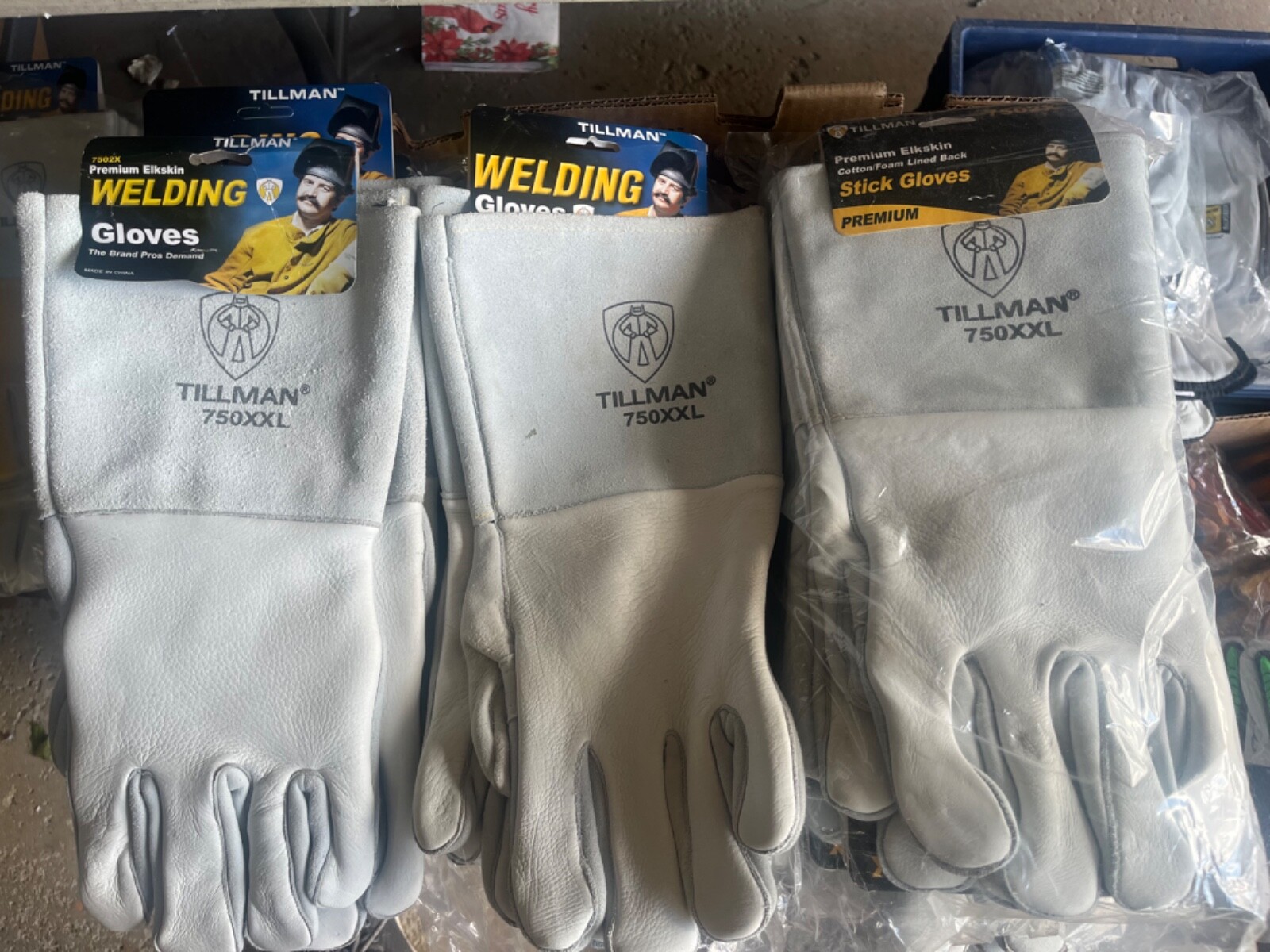 NEW Tillman 750XXL Premium Top Grain Elkskin Welding Gloves XXL eBay