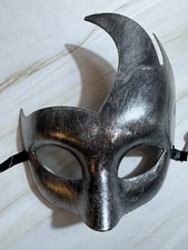 Coolwife Men's Masquerade Mask Vintage Venetian Checkered Musical  Party