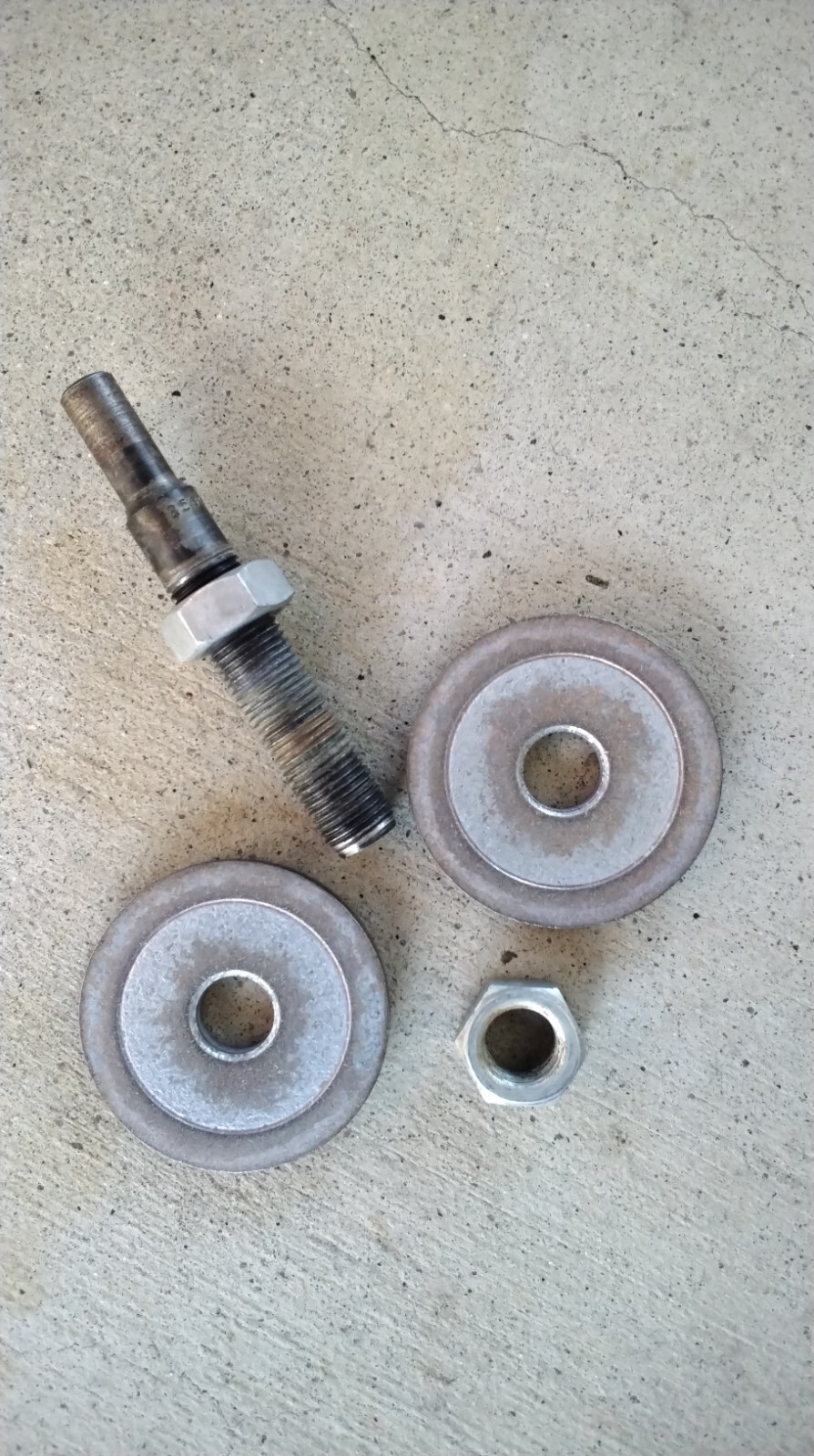 Heavy Duty Vintage Craftsman Grinding/Buffing Wheel Arbor 2590 Made USA