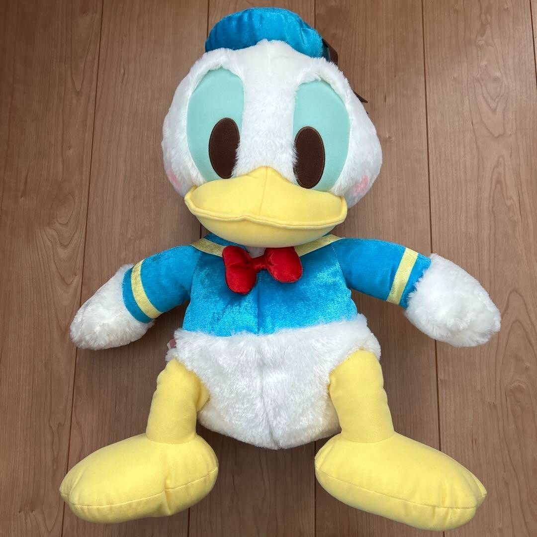 Donald Duck Red Cheeks Super Large Plush Shiny Color Ver. 28×34