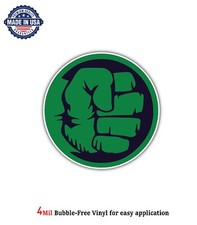 Hulk Super Hero Marvel Vinyl Decal Sticker Car Bumper 4mil Bubble Free Us Made Hulk Super Hero Marvel Vinyl Decal Sticker Car Bumper 4mil Bubble Free Us Made