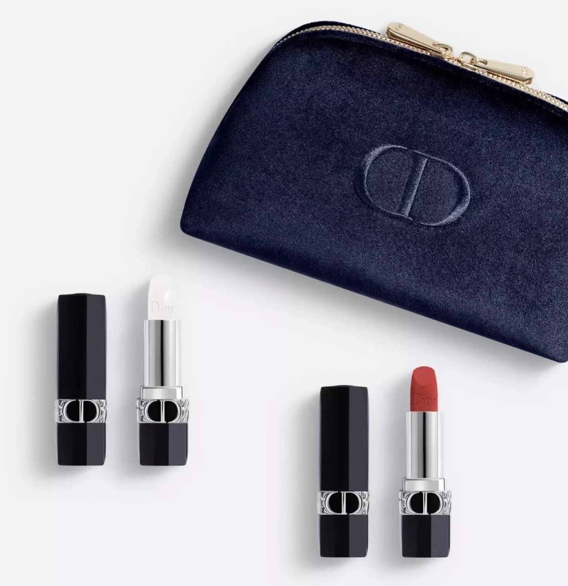 Dior Rouge Dior Couture Lip Essentials Gift Set 2 Lipsticks