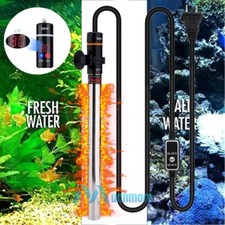 500W LCD Aquarium Heater Submersible Auto Thermostat Anti Explosion Heating Rod