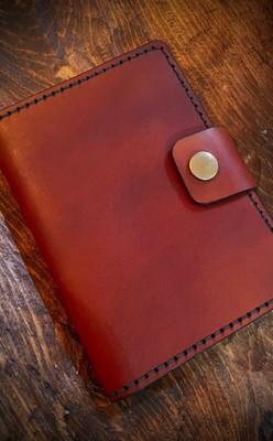 Handmade Leather Passport Wallet