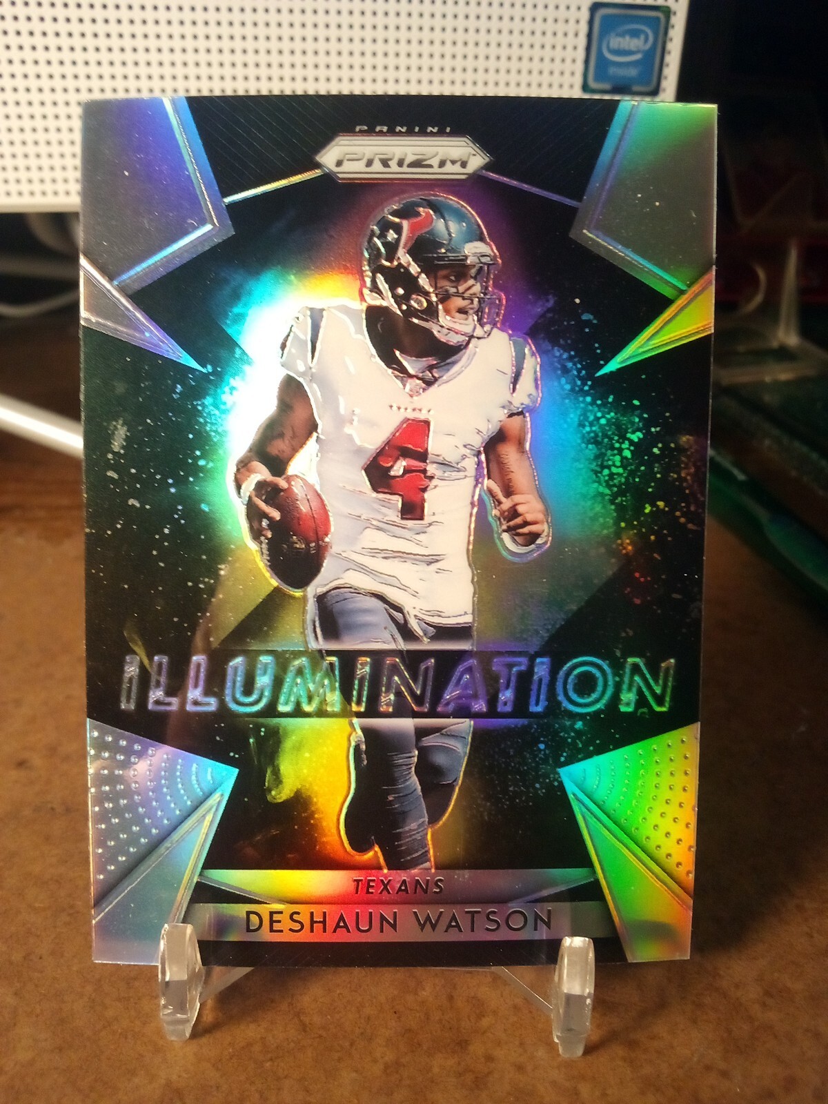 Deshaun Watson 2018 Panini Prizm Illumination Silver Texans