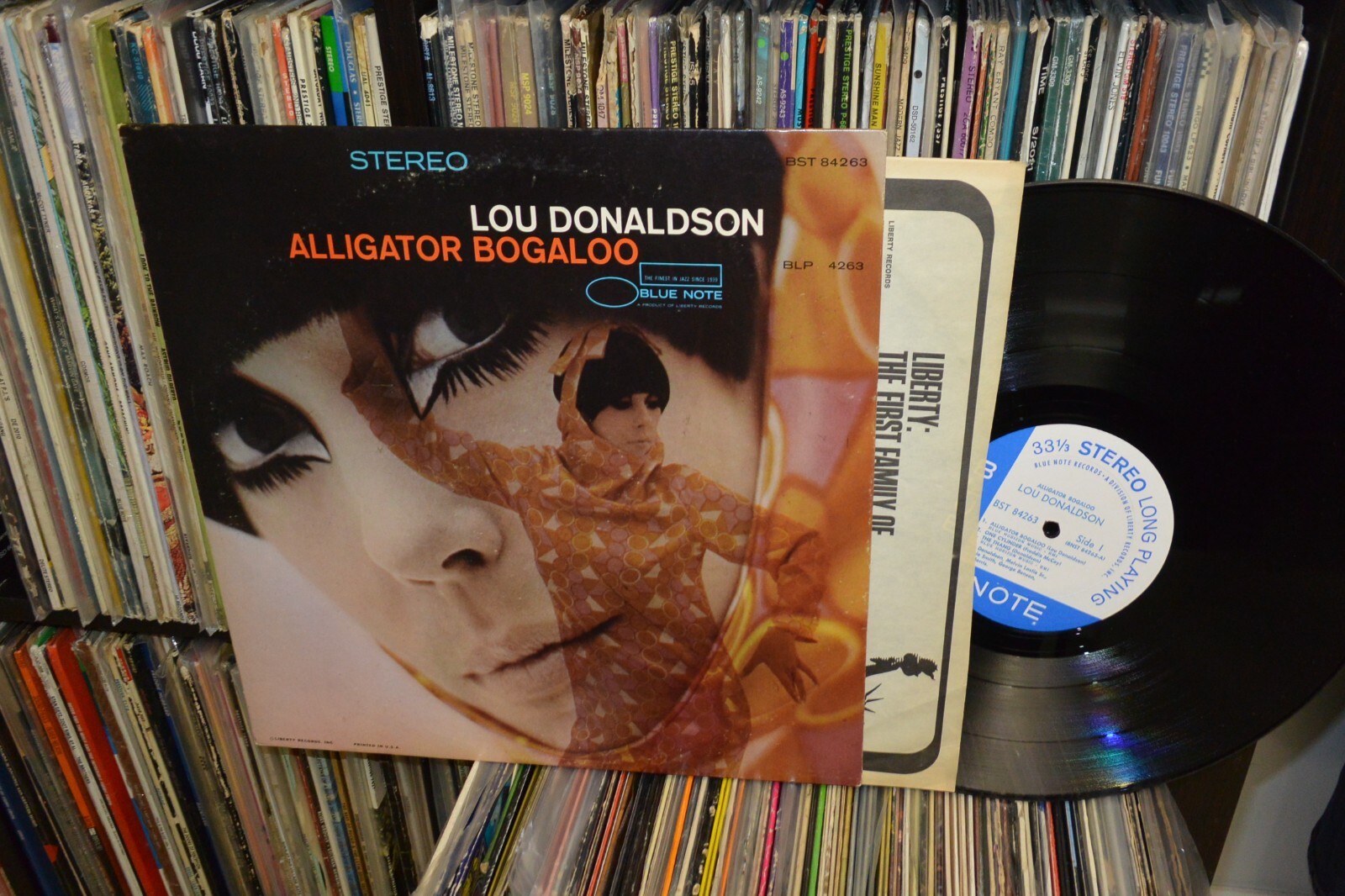 Lou Donaldson Alligator Bogaloo BN Liberty BST-84263 '67 Jazz Funk LP VGelder NM
