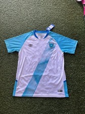 Umbro Guatemala Men's Home Jersey 19/20 - White/Sky Blue