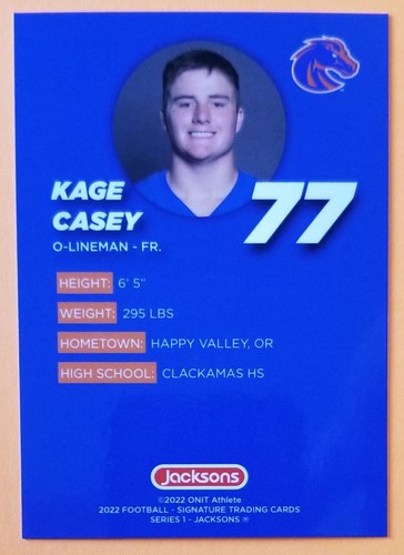 2022 Boise State Series 1 Football Cards - You Pick your Card Complete your Set  - Bild 165 von 203